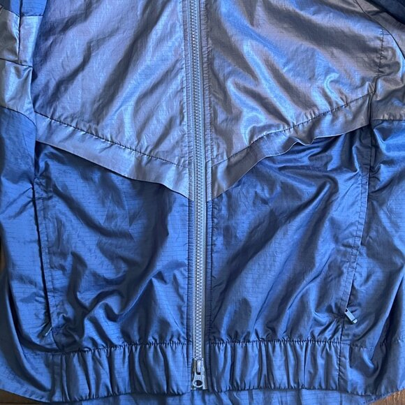 Nike Blue Vented Full Zip Activewear Windbreaker Jacket Women's Medium - Picture 4 of 10